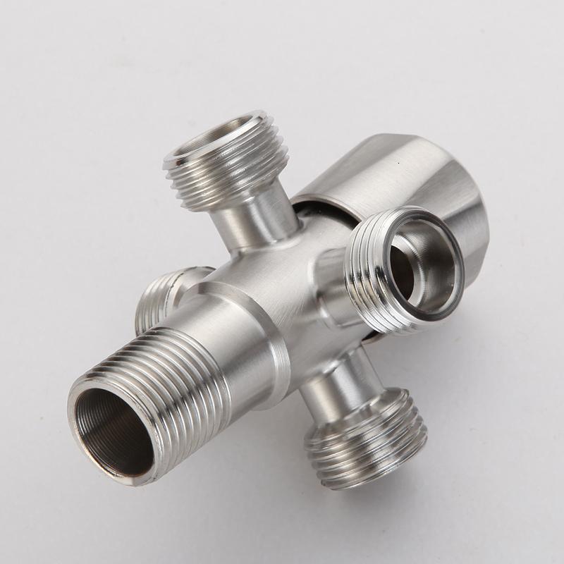 三通角阀一进二出三出四出马桶闪电客喷止水开关阀多用角阀