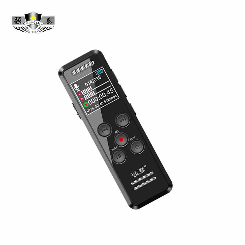 强泰M5录音笔高清录音一键录音专业高清降噪密码保护64GB高清大图