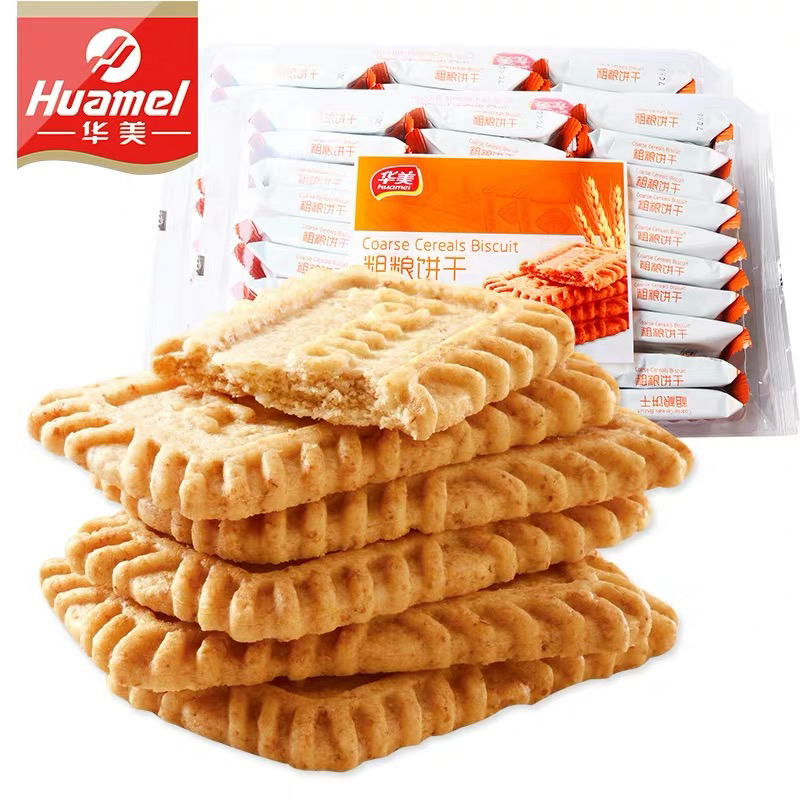 华美粗粮饼干468g*2袋