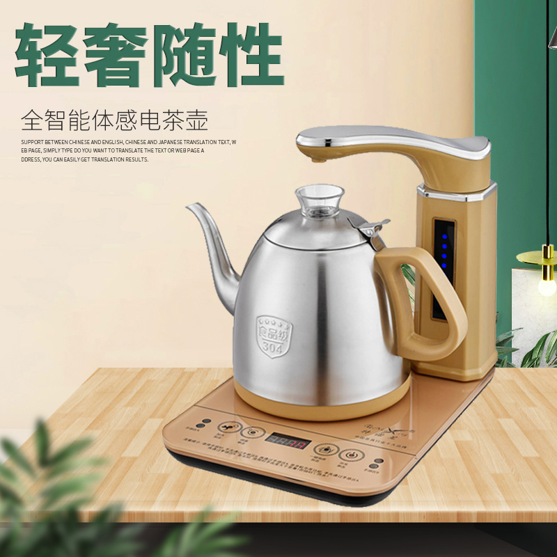 特诺星(TeNuoXing) 电茶壶 全智能体感TM-01金色