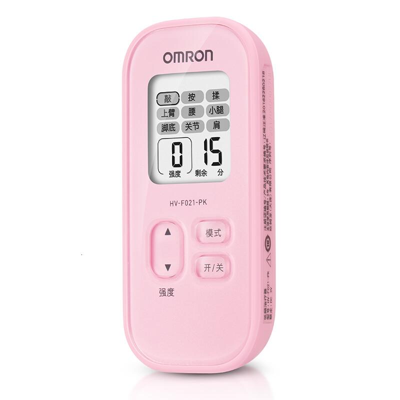 欧姆龙(OMRON)低频器按摩仪家用理疗仪HV-F021(粉色)高清大图