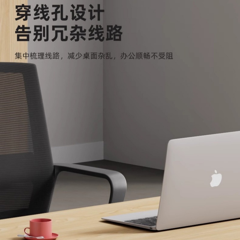 指臣 办公桌(带柜椅)160*60*75cm套高清大图