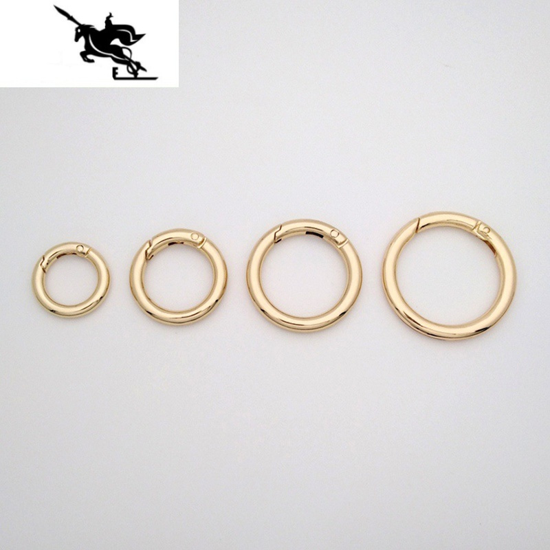 lake包包配件扣环开口弹簧圈加厚可拆卸背包带子钥匙连接圆环金属卡扣