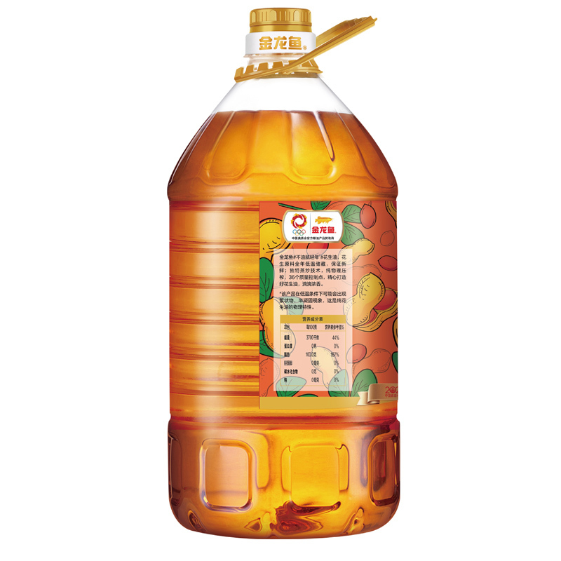 金龙鱼 花生油 4L 单桶装
