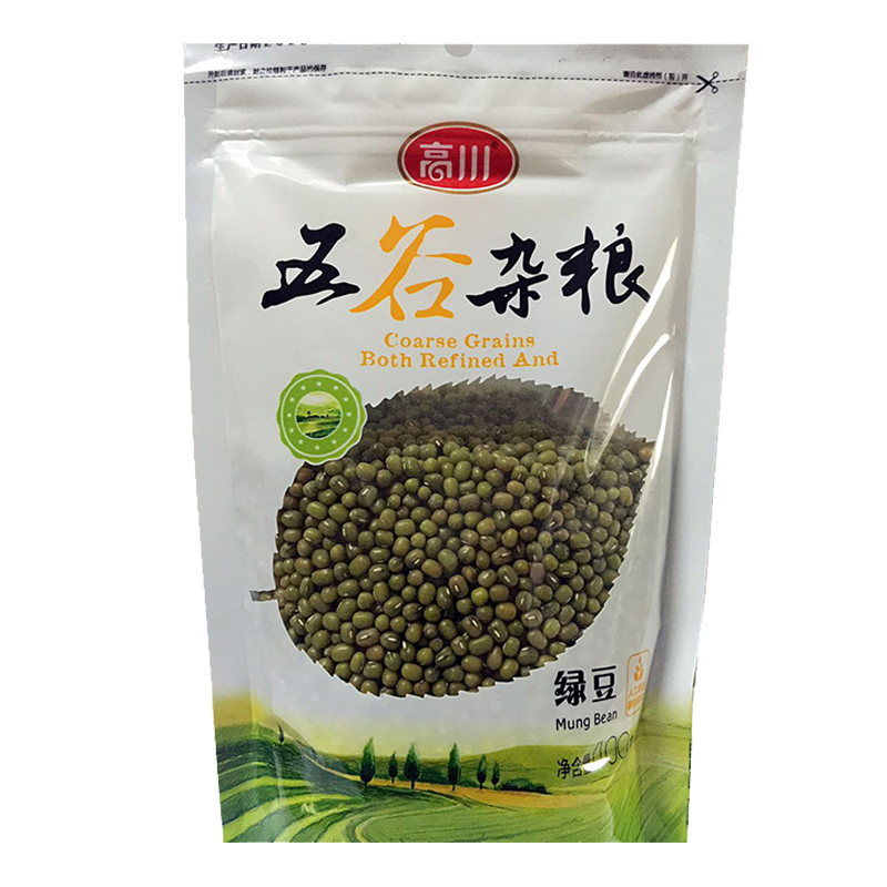 高川绿豆400g/袋 绿豆 五谷杂粮-清热绿豆汤高清大图
