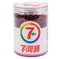 七河源 红小豆450g 国产食品 粮油 杂粮 红豆 无添加 红豆 小豆 五谷 粗粮 桶装 大米伴侣