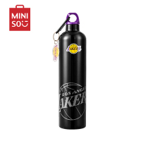 名创优品 (miniso) NBA洛杉矶湖人队运动茶具钢杯(750mL)