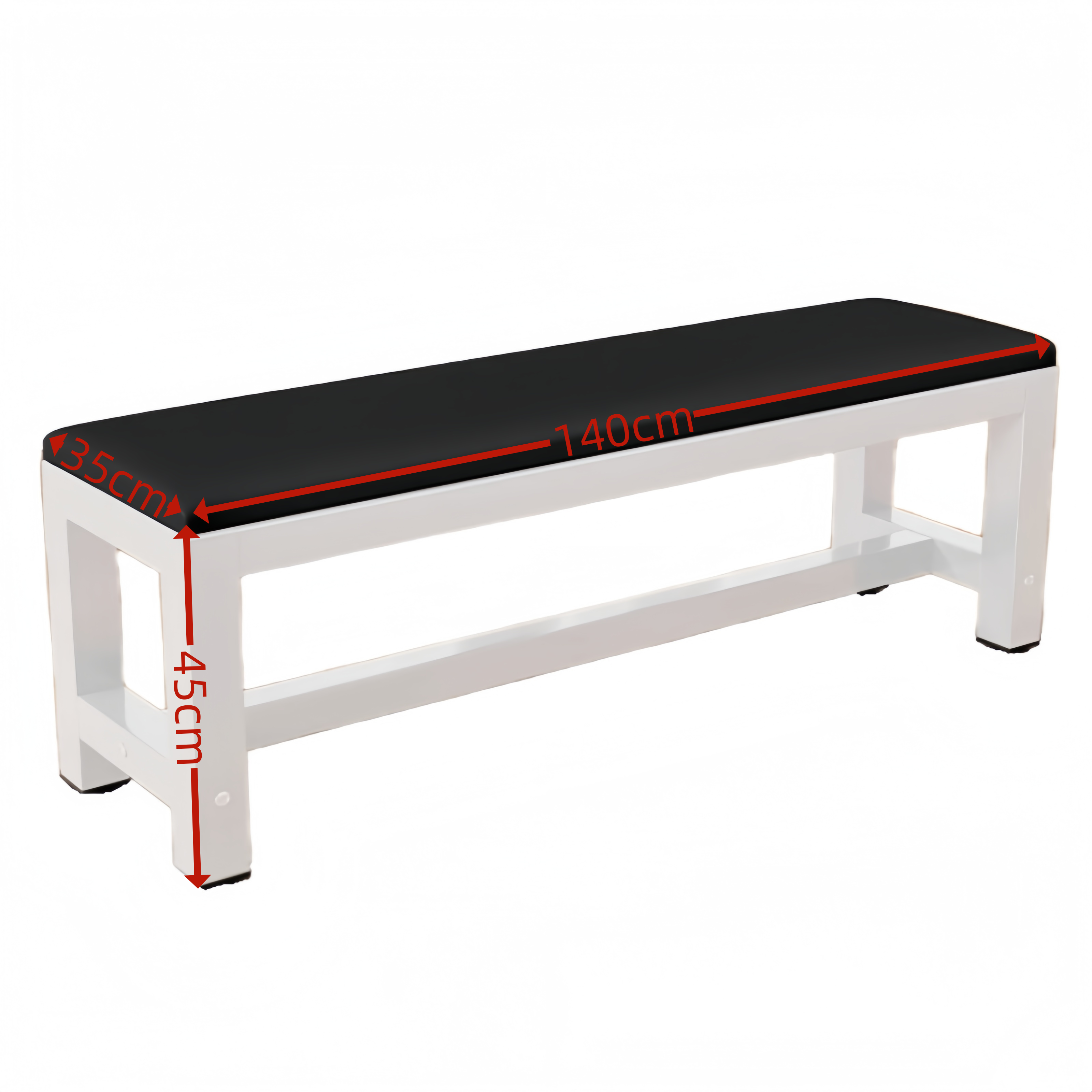 芙首泰长条更衣凳单层1400*350*450mm个高清大图