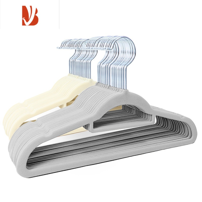三维工匠高级透光植绒衣架防滑干湿两用衣架卞老师整理师专用衣挂