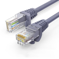 秋叶原 六类网线 CAT6类单股纯铜线芯 千兆高速电脑路由器宽带连接线 工程监控家用成品跳线 灰 2米 QS2619A