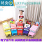 敬平玩具收纳箱车宝宝储物箱家用可坐收纳凳盒整理折叠儿童卡通收纳筐