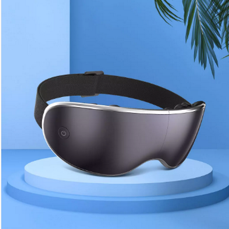 小米摩摩哒折叠可视眼部按摩器护眼仪电镀银