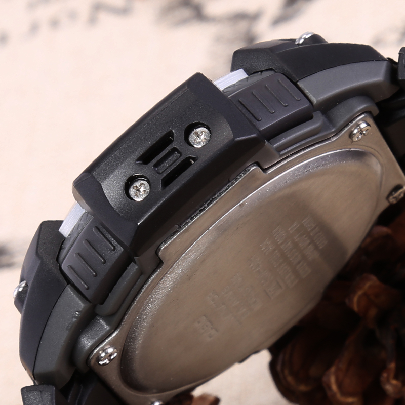 卡西欧(Casio)手表户外多功能登山防水运动电子表石英表男表 SGW-400H-1B