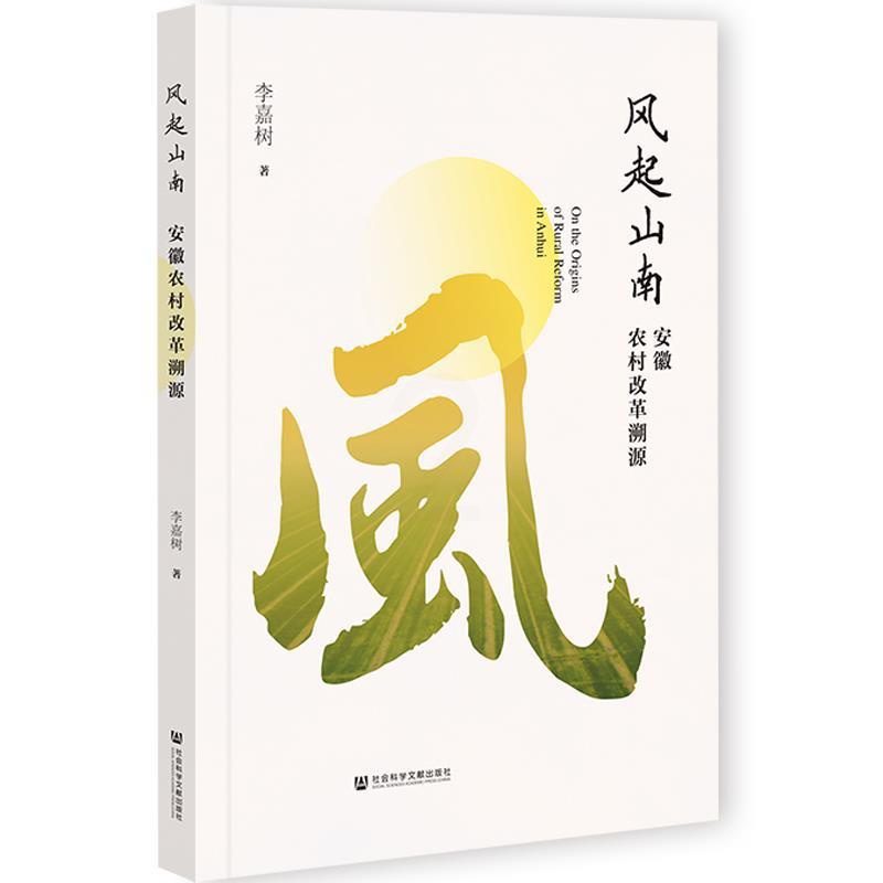 [醉染正版]风起山南 李嘉树 9787520178495 社会科学文献出版社高清大图