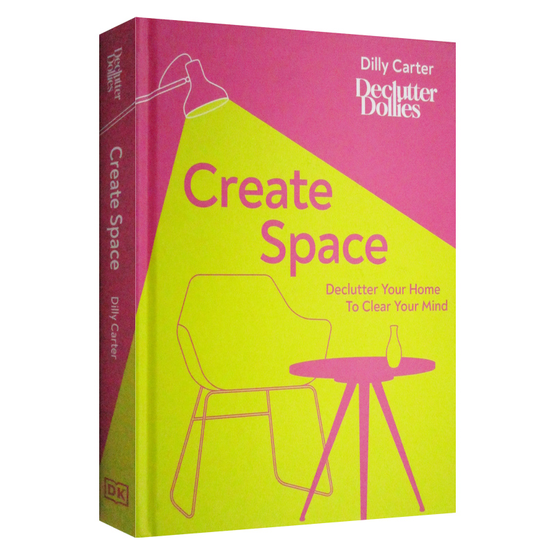 [醉染正版]英文原版 Create Space 创造空间 整理你的家来清理你的思绪 简化生活空间 家庭实用指南 DK百科高清大图