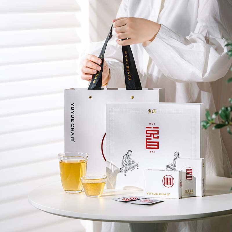 鱼玥 小兑白正宗福鼎白茶150g(5gx30包)(单位:盒)高清大图