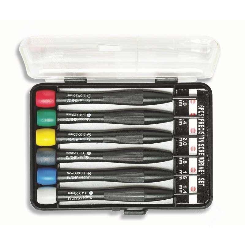 宝工 (Pro’sKit) 8PK-2062 彩头一字钟表起子(6支组) 1套