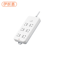 伊折惠 YZHGW-0914 5米 6插位 接线板 (计价单位：个) 白色