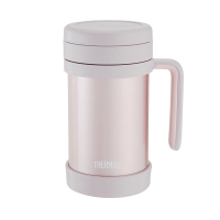 THERMOS膳魔师保温杯子办公室茶杯带茶漏杯子男女便携泡茶水杯500ml TCMF-501