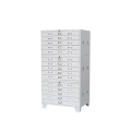正斌底图柜工程资料图纸柜0号4号抽屉柜文件柜地图柜菲林柜图纸收纳柜1号三节1000*700*1750 灰白色