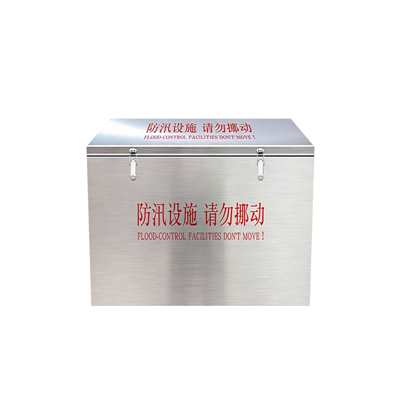 丰奋 不锈钢防汛沙袋箱 消防沙箱 防洪沙袋存放箱 不锈钢防汛柜 个高清大图