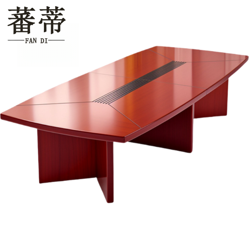 蕃蒂会议桌3.5米张高清大图