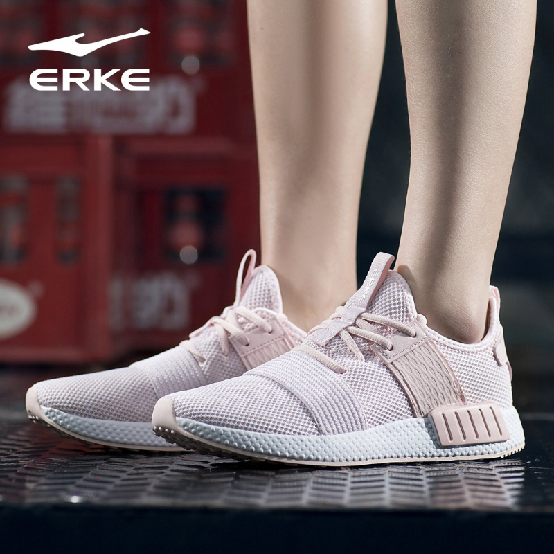 鸿星尔克(ERKE)(ERKE)女慢跑鞋 2019春季新款 运动鞋慢跑鞋减震耐磨休闲跑步鞋