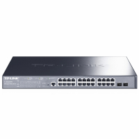 TP-LINK TL-SG3226PE 24口全千兆PoE+2个千兆SFP光口企业级机架式大功率网管交换机