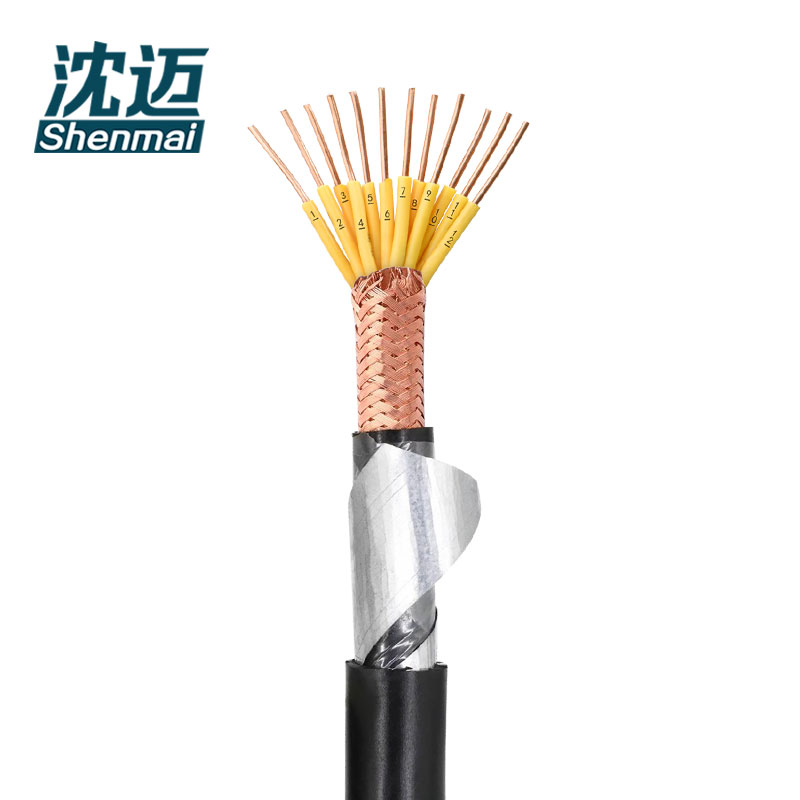 沈迈 铜芯铠装电缆 ZR-KVVP22-450/750V-12*1.5平方 1米高清大图