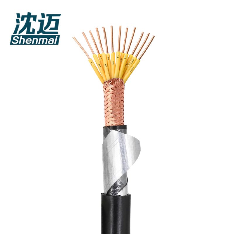 沈迈 铜芯铠装电缆 ZR-KVVP22-450/750V-12*1.5平方 1米
