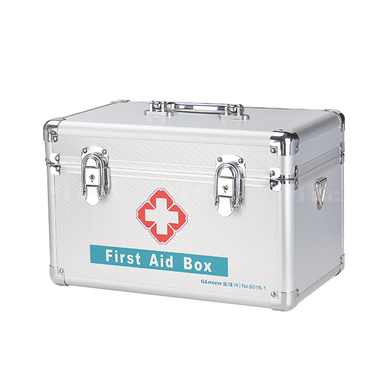 翌嘉YJ4122332 铝合金医药箱家用收纳箱应急医药箱 12寸 305*170*190