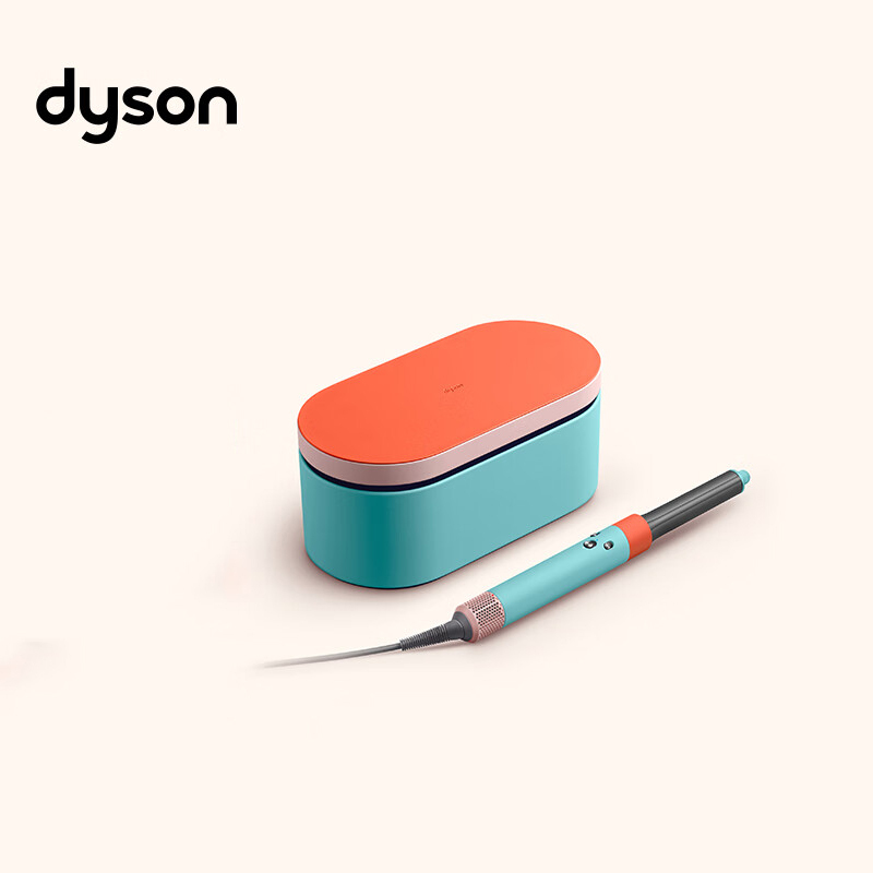 戴森(DYSON)多功能美发棒 Airwrap Complete空气卷发棒 多功能合一 旗舰套装 彩陶波普 长发版