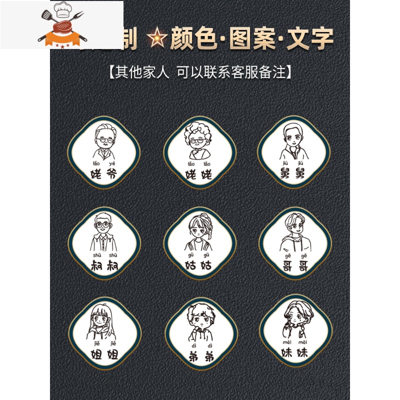 不锈钢筷子防滑316家用家庭套装一人一筷合金儿童 敬平 [4双-分色四口之家]爸妈+女儿+儿子高清大图