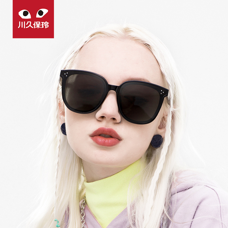 川久保玲遮阳新款太阳眼镜女大脸显瘦gm墨镜男感ins