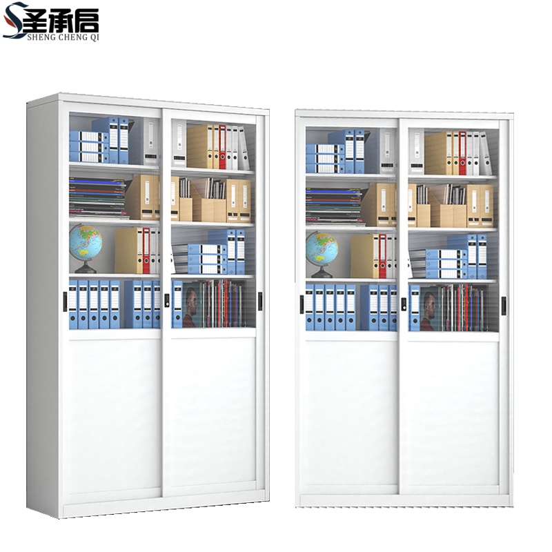 圣承启 落地书柜 120cm台高清大图