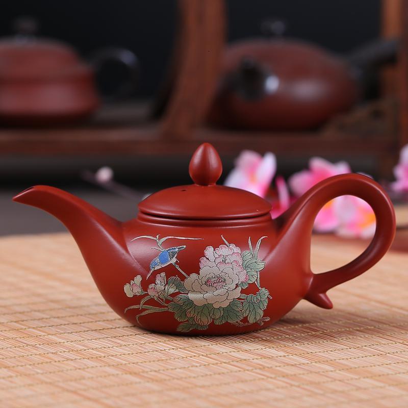 家柏饰(CORATED)紫砂壶手工功夫茶壶陶瓷茶具家用过滤小花茶壶西施壶泡茶壶高清大图