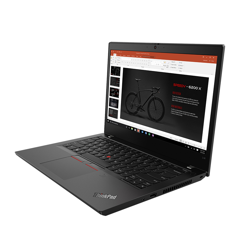 联想ThinkPad L14/14英寸商务轻薄笔记本电脑 i5-10210U 8G 512G固态 2G独显 FHD Win10专业版 三年保 定制