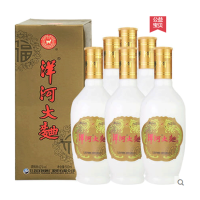洋河大曲大全福42度500ml*6瓶装整箱粮食浓香型白酒收藏