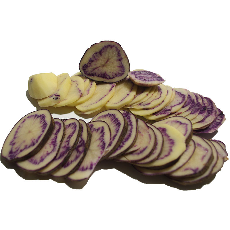 绿源云南高山紫土豆新鲜乌洋芋精选紫皮含花青素乌土豆带箱10斤特产