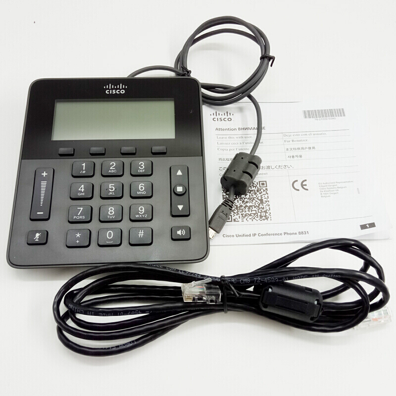 思科(CISCO)CP-8831-K9 企业级会议音频办公网络IP电话机