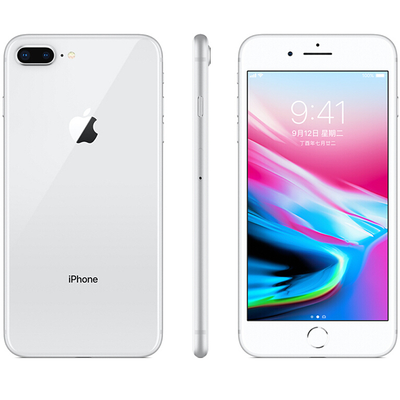 苹果/Apple iPhone8 Plus128GB 银色移动联通电信4G手机MX222CH/A