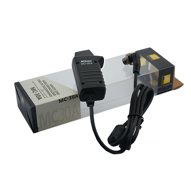 尼康(Nikon) MC-30A 单反相机快门线 0.8米 适用于尼康单反相机 数码相机