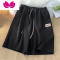 七斓冰丝短裤男夏季透气五分裤子青春时尚潮牌微弹宽松男生运动休闲裤