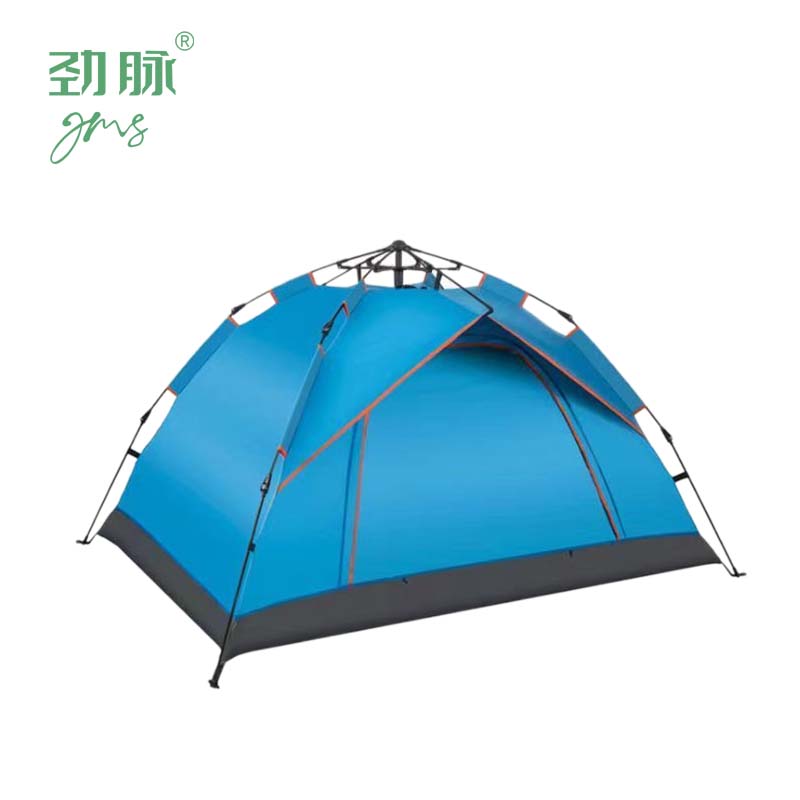 劲脉 露营防晒帐篷 液压蓝色-200*150*110CM 顶高清大图