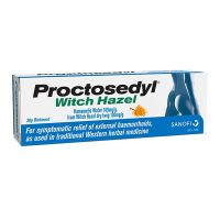 澳洲Proctosedyl痔疮膏30g/支 去肉球外痔混合痔肛裂便血适合男女通用护臀外用品 效期到22年5月