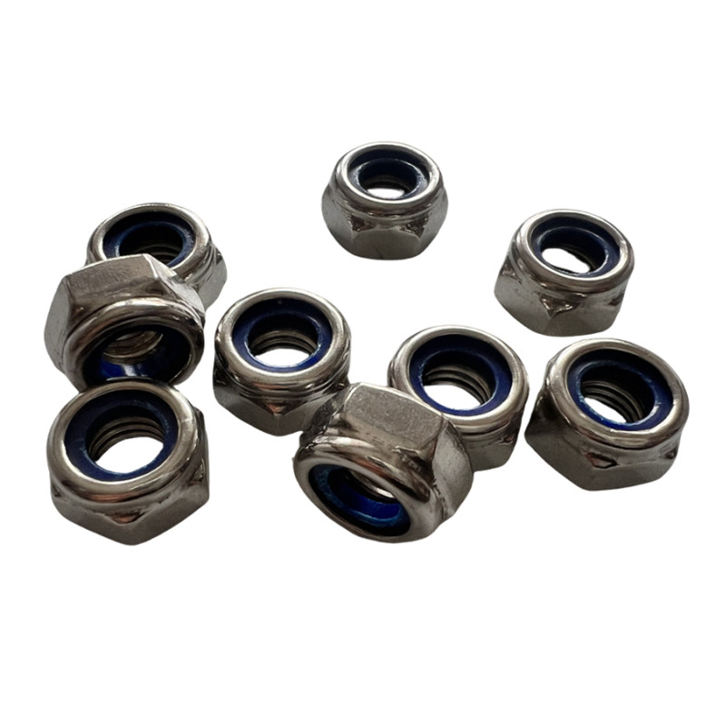 vzi 304不锈钢防松自锁螺母 M3(500个) 包高清大图