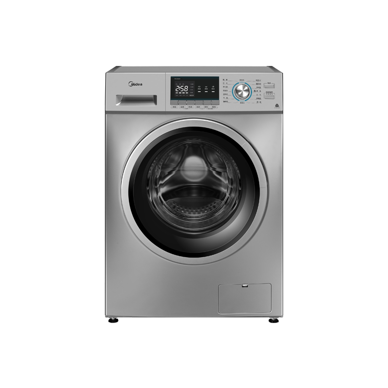 美的(Midea)滚筒洗衣机全自动 10公斤大容量 巴氏除菌洗 专业羽绒服洗 BLDC变频电机 MG100QY1