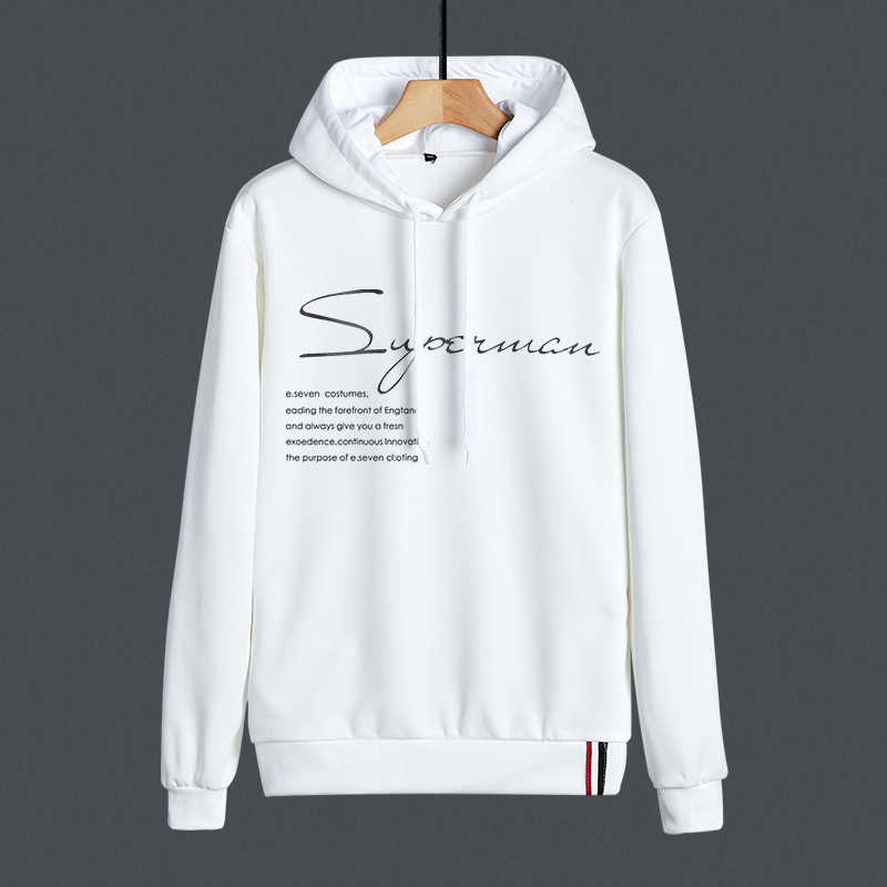 冬季男士卫衣加绒加厚打底衫保暖衣服长袖青少年上衣胖子连帽L215
