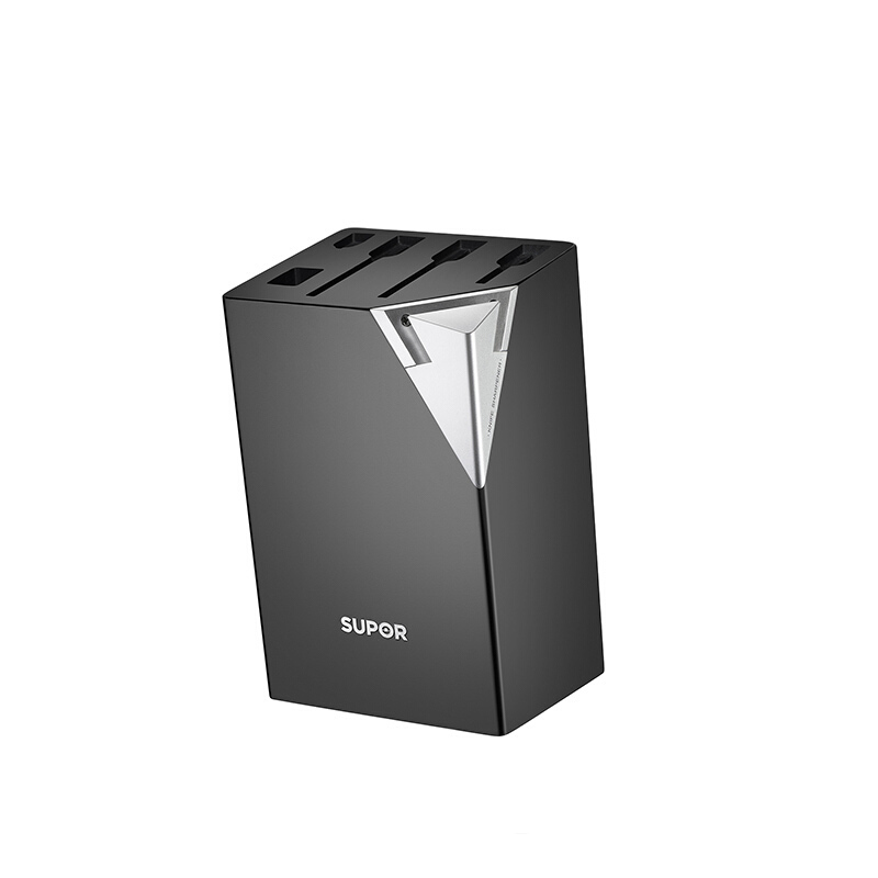 苏泊尔(SUPOR)菜刀不锈钢套刀厨房七件套组合切片刀果蔬刀剁骨刀剪刀水果刀磨刀器松木底座 TK1642E高清大图