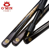 奥秘眼镜蛇台球杆小头英式斯诺克中式黑八美式分体手工桌球杆通杆
